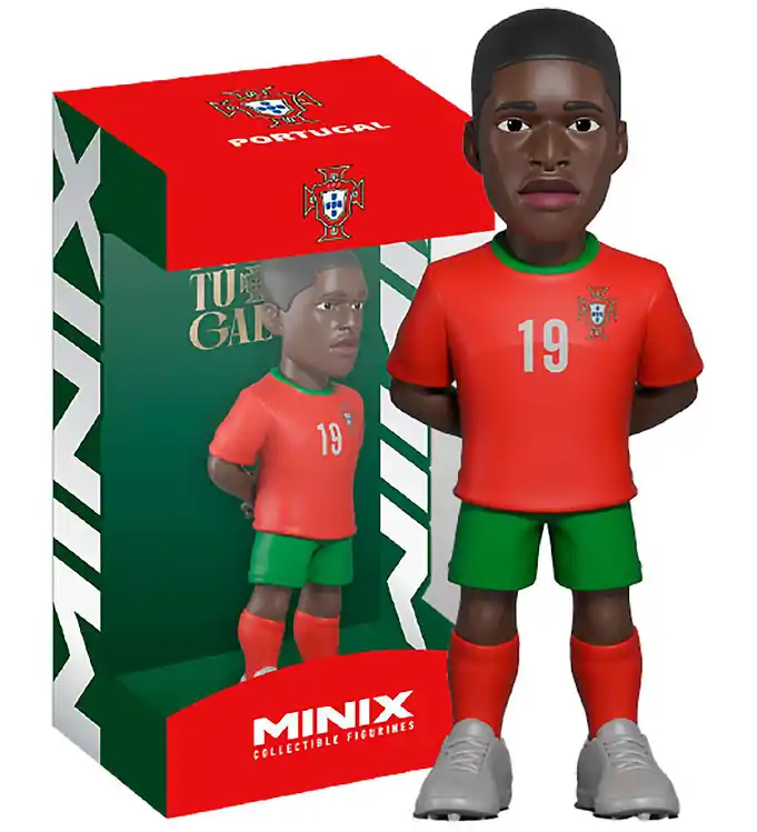 Minix Afbeelding - Voetbalsterren - Portugal - Nuno Mendes Snelle Levering