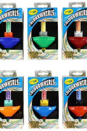 Betaalbaar Crayola Marker m. Draaitol - Kleurenwervels - Assorti