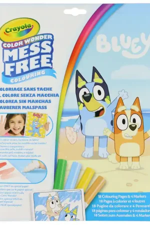 Crayola Kleurboek m. Markers - Kleurenwonder - Bluey Koopje