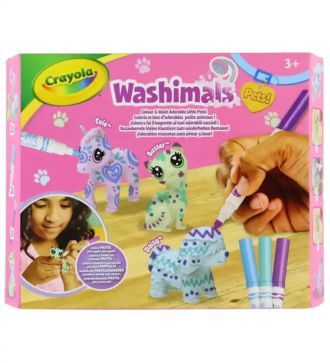 Bestel Nu Crayola Creatieve Speelset - Wasdieren - Pastel Huisdieren
