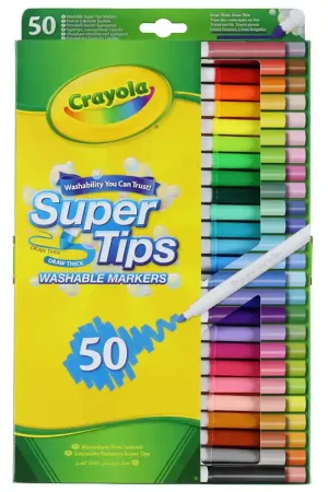 Beste Prijs Crayola Markers - 50 st. - Super Tips - Multicolour