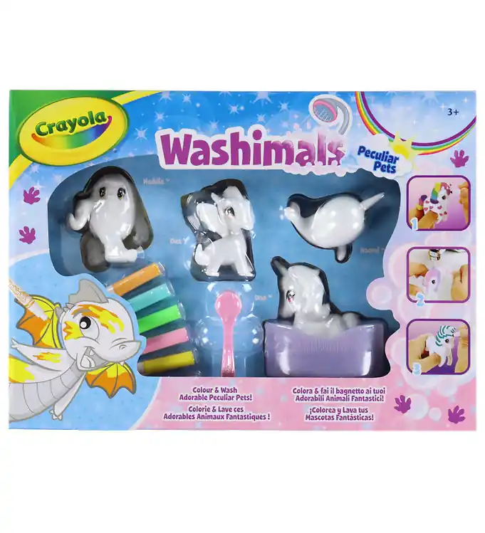 Crayola Creatieve Speelset - Washimals - Bijzondere Huisdieren Nu Kopen