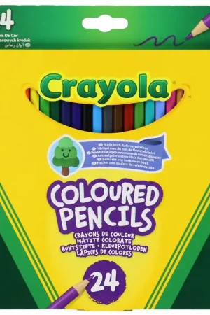 Crayola Kleurpotloden - 24 st. - Multicolour Speciale Aanbieding