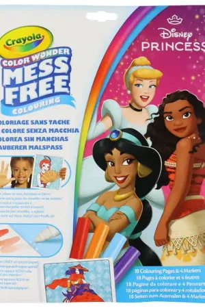 Voordeelprijs Crayola Kleurboek m. Markers - Kleurenwonder - Disney Princess