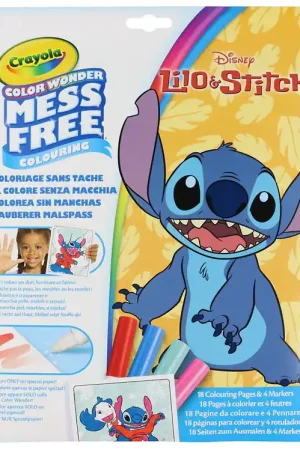 Actieprijs Crayola Kleurboek m. Markers - Kleurenwonder - Lilo & Stitch