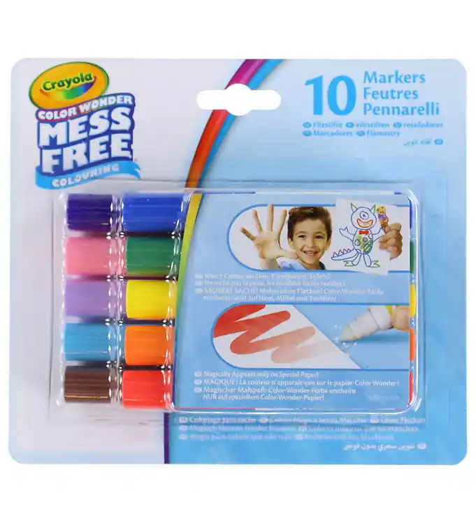 Snelle Levering Crayola Markers - 10 st. - Kleurenwonder - Classic+