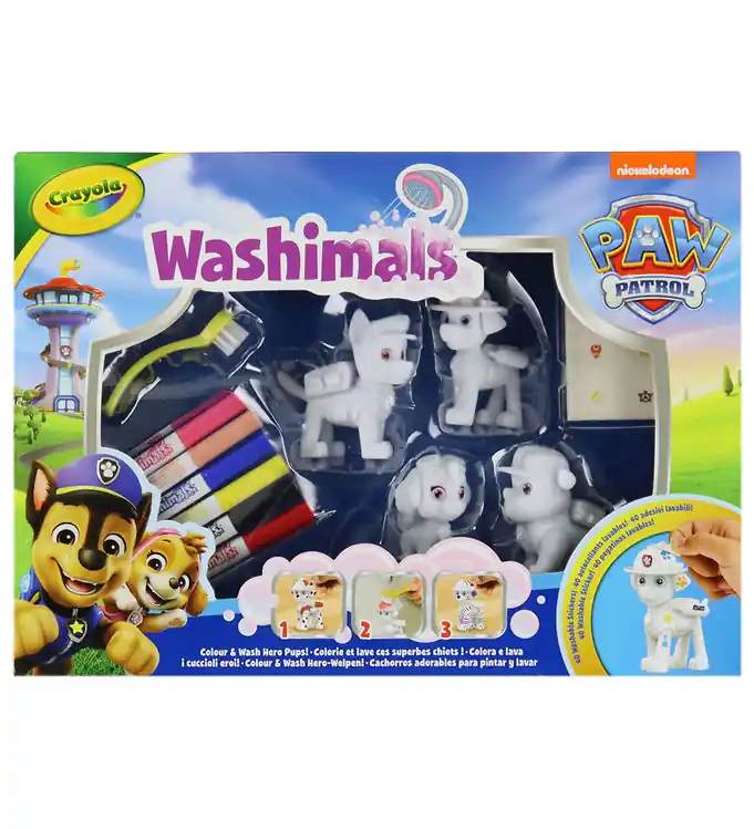 Gratis Retour Crayola Creatieve Speelset - Wasdieren - Paw Patrol m. Stickers