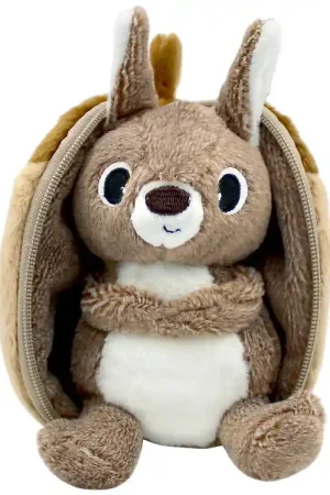 Flipetz Knuffel - Eekhoorngeluiden en eikels - 20 cm - Bruin Goedkoop