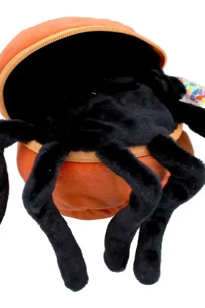 Flipetz Knuffel - De Spin Pompoen en Pompoen - 18 cm - Oranje/S Aanbieding