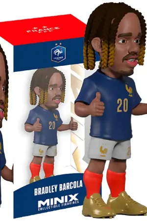 Minix Afbeelding - Voetbalsterren - Frankrijk - Bradley Barcola Laatste Versie