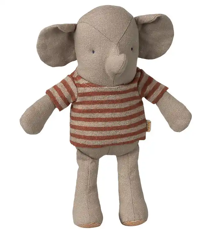 Maileg Knuffel - 22 cm Kleine Jumbo - Grijs Populair