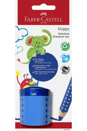 Direct Verzonden Faber-Castell Puntenslijper - Gripvol - Blue