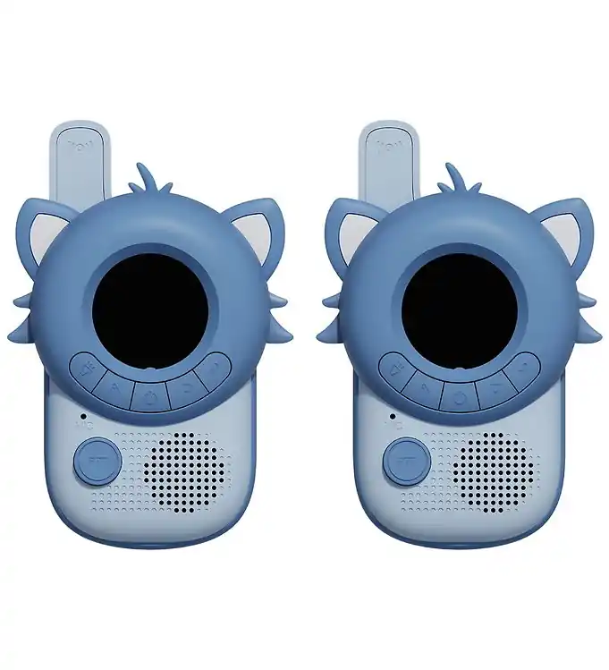 Gratis Retour The Zoofamily Walkie-talkies - Wasbeer - Blauw