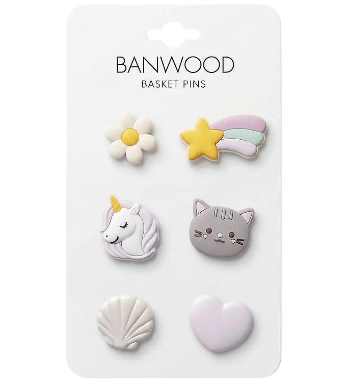 Banwood Basketbalpins - 6 st. - Magie Aanbieding
