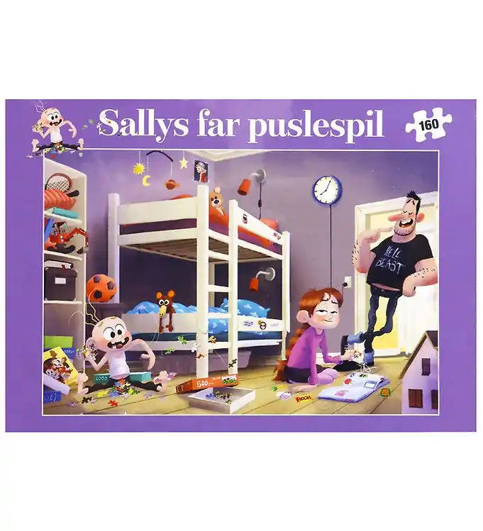 Forlaget Carlsen Puzzel - 160 Bakstenen - Sally's vader Koopje