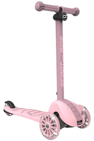 Beperkte Voorraad Scoot and Ride Highway Kick 3S - LED - Rose