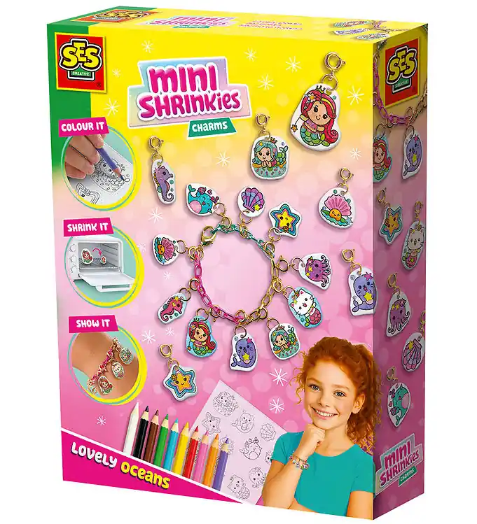 Merkproduct SES Creative Krimpfolie - Mini Shrinkies - Charmante Zeemeeuw