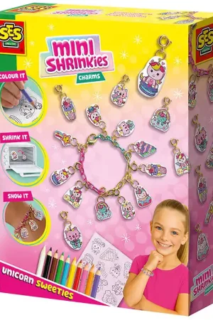 Tijdelijk Beschikbaar SES Creative Krimpfolie - Mini Shrinkies - Zoet Eenhoorns