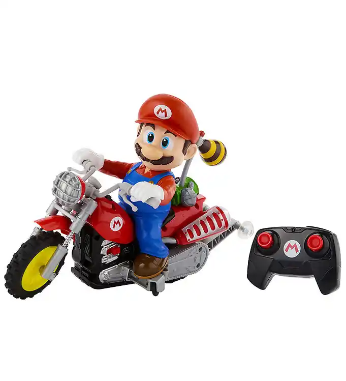 Hot Wheels Op afstand bestuurbare motorfiets - Mario Film II - M Bestseller