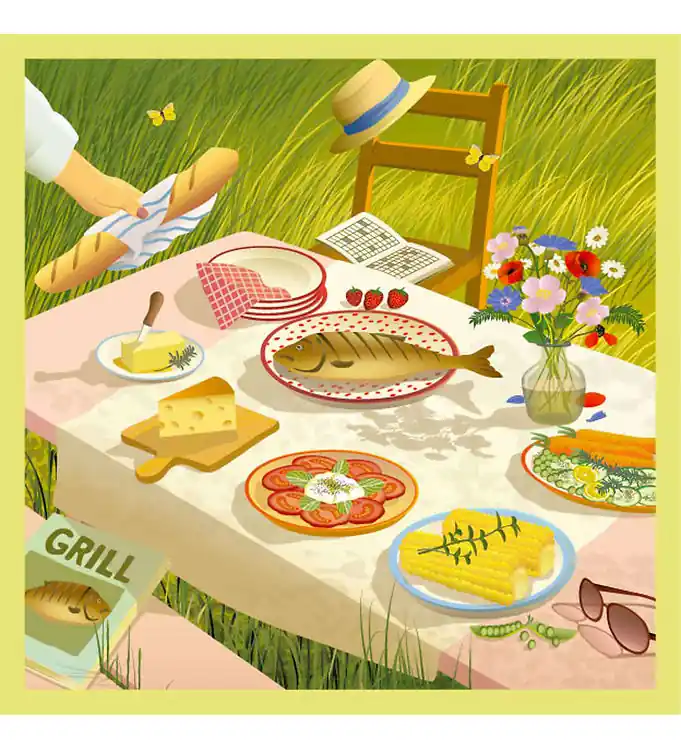 Bestseller Vissevasse Puzzel - 500 Bakstenen - Summer Tafel & Ik