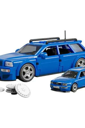 Rechtstreeks Van De Fabrikant Hot Wheels Brick Shop Set - Speed Serie - '94 Audi Avant RS2 -