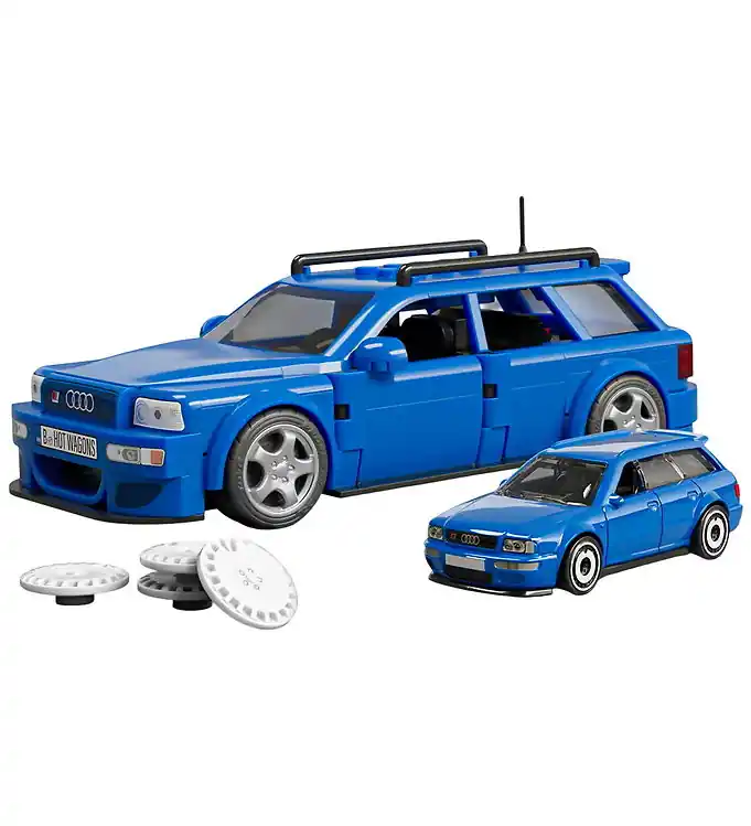 Rechtstreeks Van De Fabrikant Hot Wheels Brick Shop Set - Speed Serie - '94 Audi Avant RS2 -
