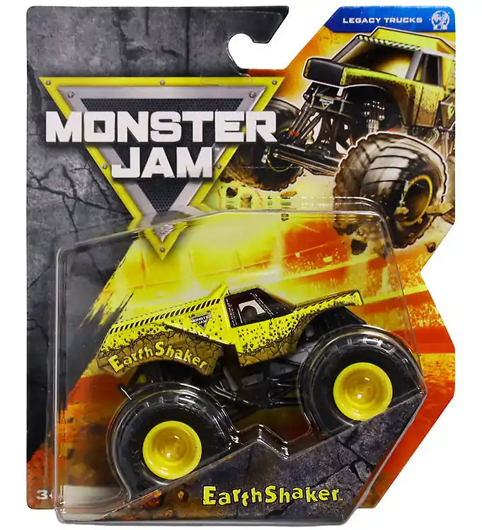 Monster Jam Truck - Legacy Truck - 1:64 - Earthshaker Finale Uitverkoop