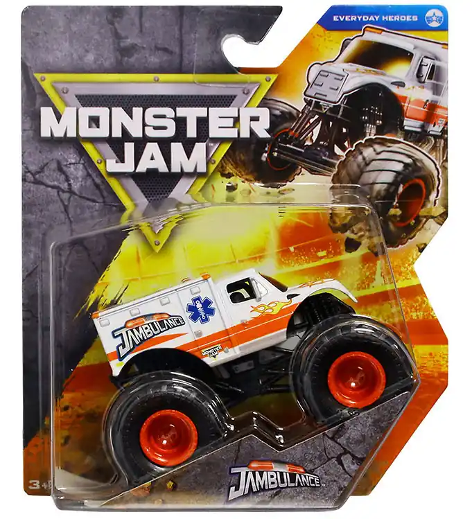 Monster Jam Truck - Everyday Helden - 1:64 - Jamambulance Meest Verkocht
