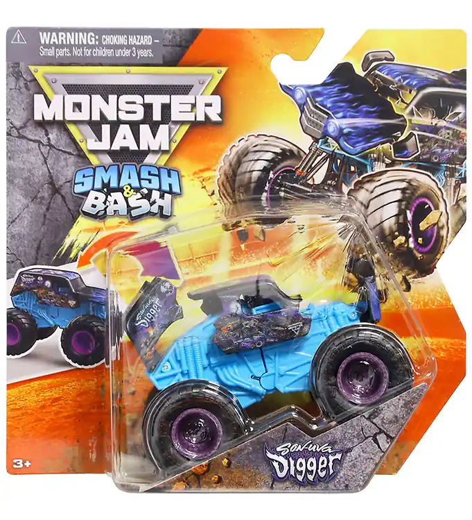 Superprijs Monster Jam Truck - 1:64 - Smash & Bash - Son-Uva Digger