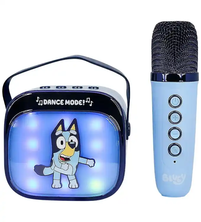 Aanbieding Bluey Luidspreker m. Draadloze microfoon - Karaoke
