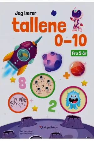 Goedkoop Forlaget Tukan Werkboek - Ik leer de getallen van 0 tot 10 - EN