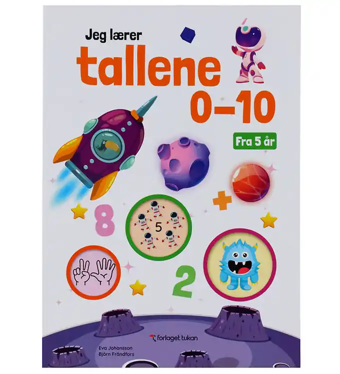 Goedkoop Forlaget Tukan Werkboek - Ik leer de getallen van 0 tot 10 - EN