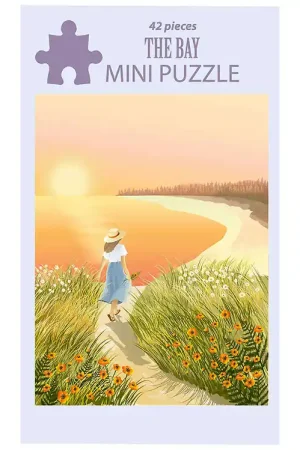 Vissevasse Puzzel - Mini - 42 Bakstenen - 13x10 cm - De Bay Exclusieve Aanbieding
