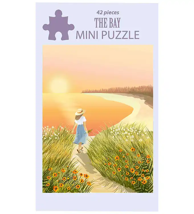 Vissevasse Puzzel - Mini - 42 Bakstenen - 13x10 cm - De Bay Exclusieve Aanbieding
