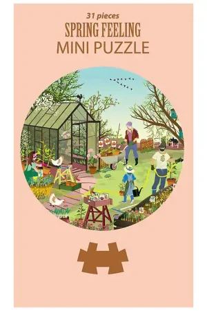 Vissevasse Puzzel - Mini - 31 Bakstenen - 11 cm - Spring Gevoel Weekendaanbieding