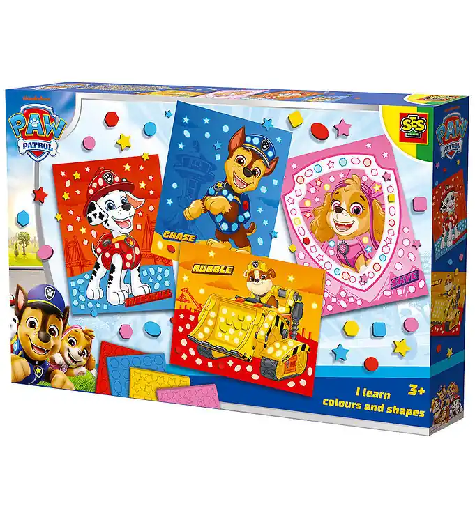 Beperkt Aanbod SES Creative Creatieve Speelset - Paw Patrol - Ik leer vormen en