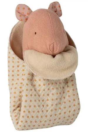 Actieprijs Maileg Knuffel - 12 cm - Slaapliedje Friends - Varken - Mini - R