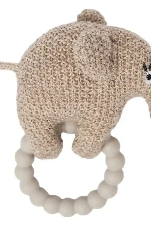 Smallstuff Ramelaar - Merino Wol - Olifant - Nature Voordeelprijs