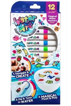 Water Art Markers - 12 stk - Magische watermarkers en lepel Bestel Nu
