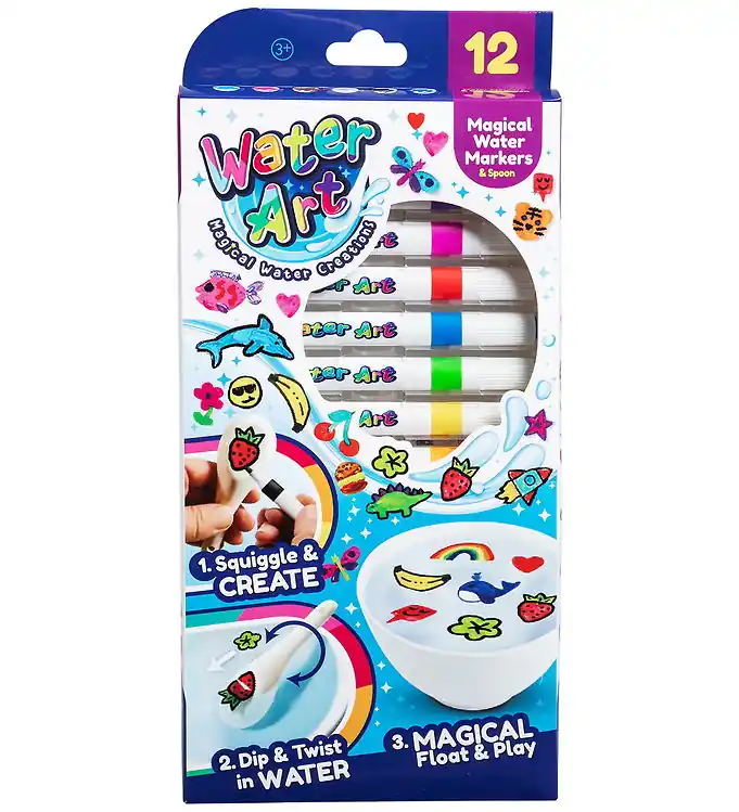 Water Art Markers - 12 stk - Magische watermarkers en lepel Bestel Nu