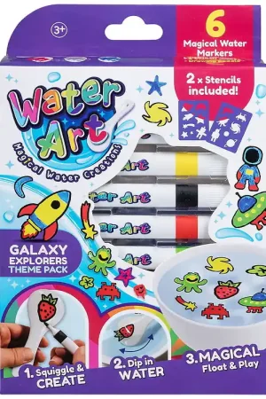Hoge Kwaliteit Water Art Creatieve Speelset - 6 stk - Galaxy Ontdekkingsreizige