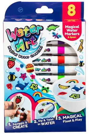 Water Art Markers - 8 stk - Magische Watermaker & Lepel Voordeelprijs