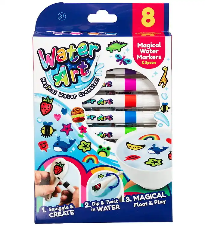 Water Art Markers - 8 stk - Magische Watermaker & Lepel Voordeelprijs