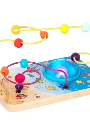 B. toys Doolhof m. Geluid/Licht - Hout - Verbazingwekkende Zeeën Laatste Versie