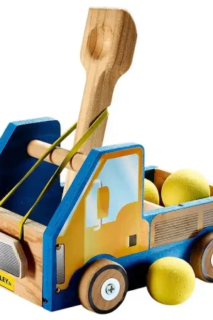 Stanley Jr. Creatieve Speelset - Vrachtwagenkatapultset Op = Op