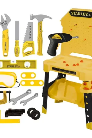 Hete Deal Stanley Jr. Werkbank m. Gereedschap - Geel
