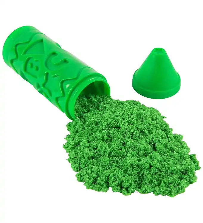 Kinetic Sand Strandzand - 85 g - Stamp N' Roll - Groen Gratis Retour