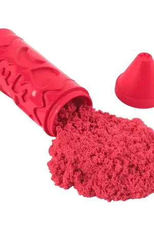 Gecertificeerd Kinetic Sand Strandzand - 85 g - Stamp N' Roll - Rood