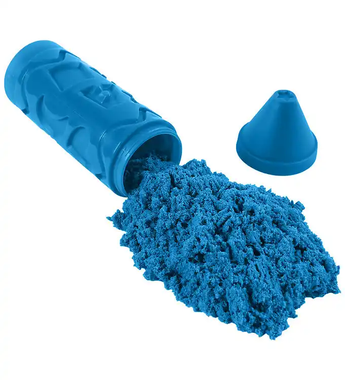 Kinetic Sand Strandzand - 85 g - Stamp N' Roll - Blauw Beperkt Aanbod