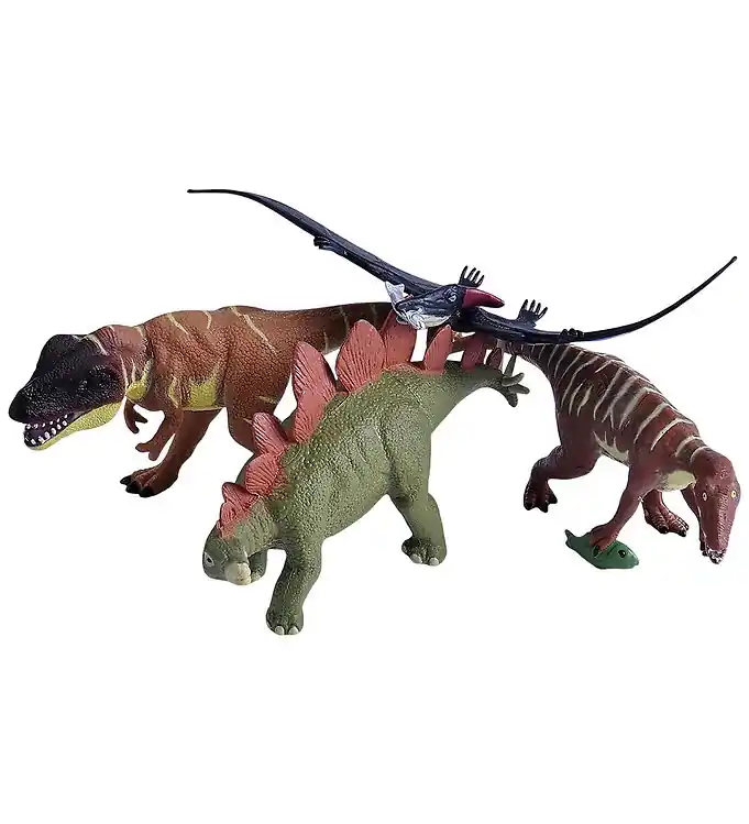 Lage Prijs Wild Republic Dinosaurussen - 4 st. - Plastic zak Dino